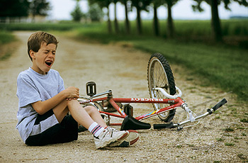 Resultado de imagem para kid crying learning bicycle